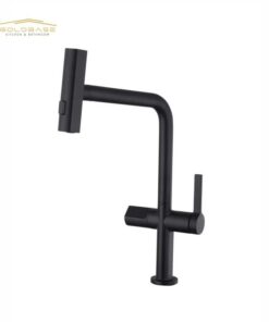 Smart Touch Control Kitchen Faucet: LED Temp, 3 Sprays & Pull Out