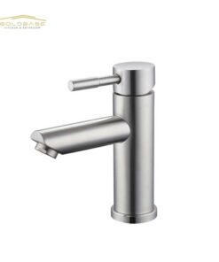 Premium Plated Square Basin Mixer - Deck Mounted Bathroom Faucet