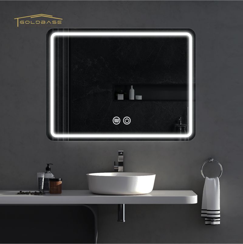 LED Bathroom Mirror Wall-Mounted Anti-Fog Smart Mirror - Image 2