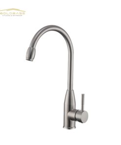 Splash-proof 304 Stainless Steel Kitchen Sink Faucet | Single Handle Hot Cold Mixer Tap