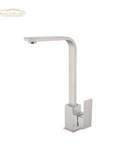 304 Stainless Steel Single Handle Hot Cold Kitchen Faucet with Splash-proof Design